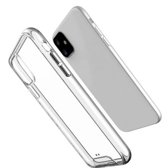 3 pk. of Shock Absorption Crystal Clear Phone Case - Picture 3 of 7